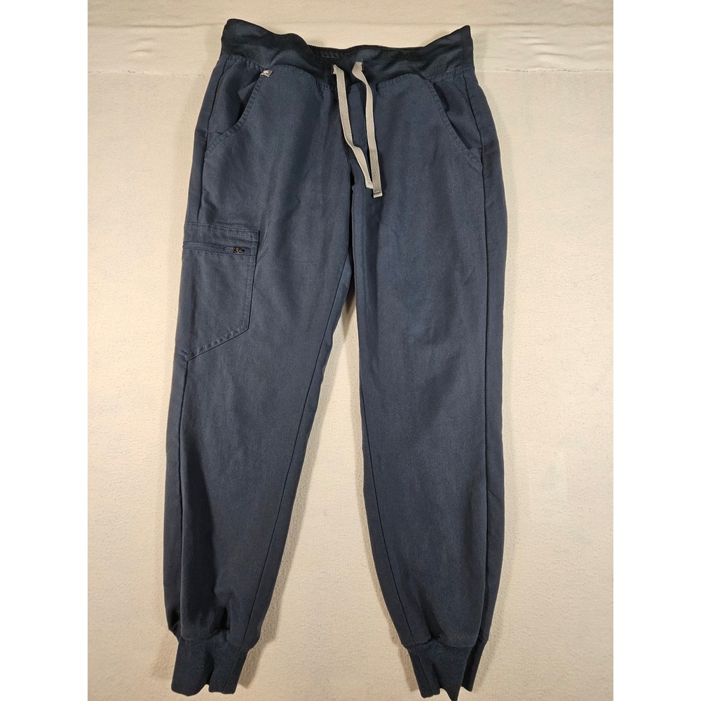FIGS Technical Collection Navy Blue Scrub Jogger Pants Womens Small S/P